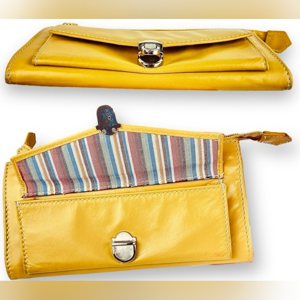 Nordstroms Yellow Long Wallet - Picture 3 of 9